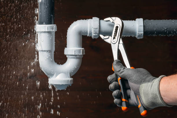 Professional Drain Cleaning technician working in Sanford, NC